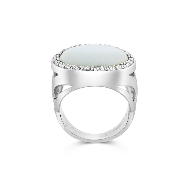Orphelia Orphelia® Women's Sterling Silver Ring - Silver ZR-3655