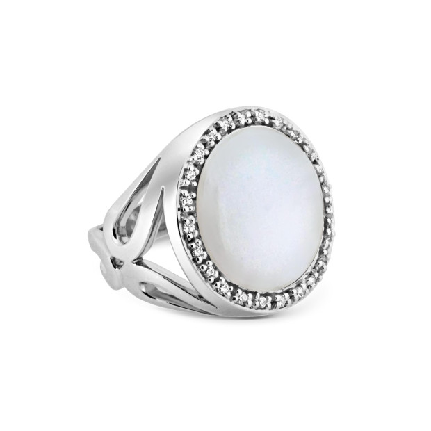 Orphelia Orphelia® Women's Sterling Silver Ring - Silver ZR-3655