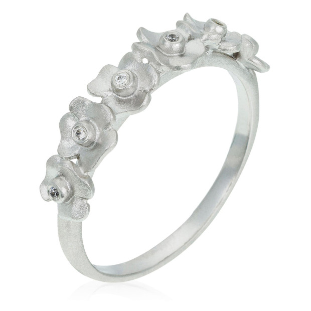 Orphelia Orphelia® Women's Sterling Silver Ring - Silver ZR-3934