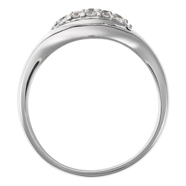 Orphelia Orphelia® Women's Sterling Silver Ring - Silver ZR-3840
