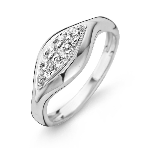 orphelia Orphelia® Women's Sterling Silver Ring - Silver ZR-3840