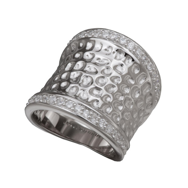 Orphelia Orphelia® Women's Sterling Silver Ring - Silver ZR-3600