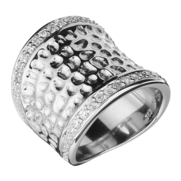 orphelia Orphelia® Women's Sterling Silver Ring - Silver ZR-3600