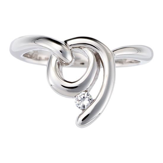 Orphelia Orphelia® Women's Sterling Silver Ring - Silver ZR-3723
