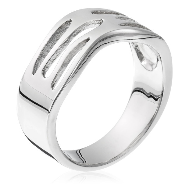 Orphelia Orphelia® Women's Sterling Silver Ring - Silver ZR-3820