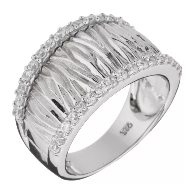 Orphelia Orphelia® Women's Sterling Silver Ring - Silver ZR-3569-1