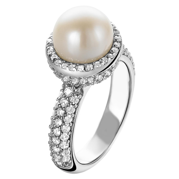 orphelia Orphelia® Women's Sterling Silver Ring - Silver ZR-3888