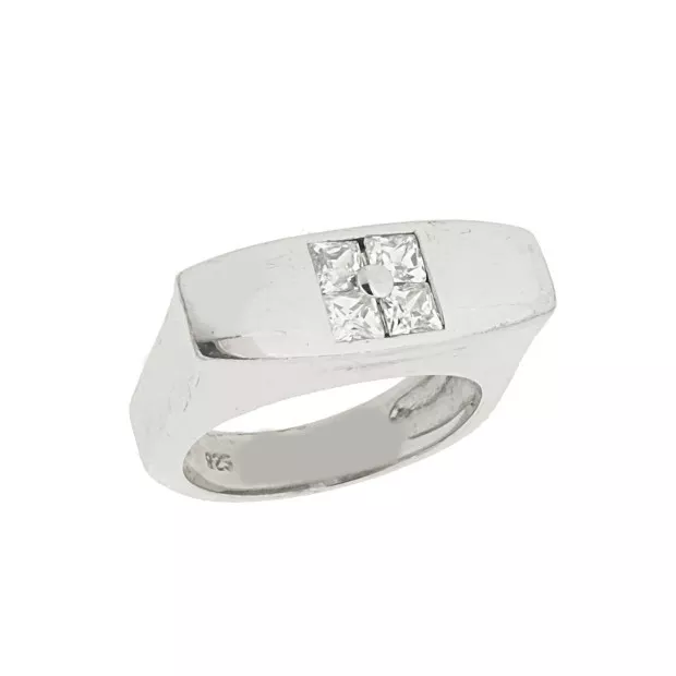 orphelia Orphelia® Women's Sterling Silver Ring - Silver ZR-3383/56