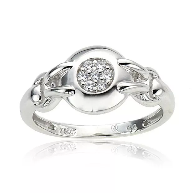 Orphelia Orphelia® Women's Sterling Silver Ring - Silver ZR-3689