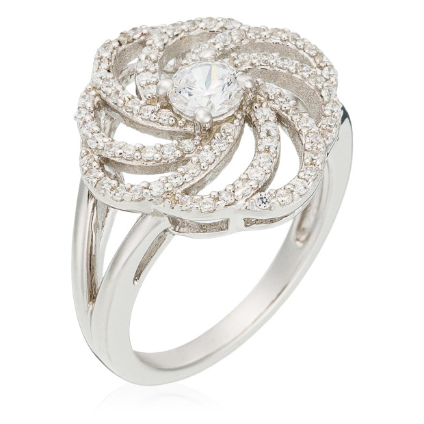 Orphelia Orphelia® Women's Sterling Silver Ring - Silver ZR-3892