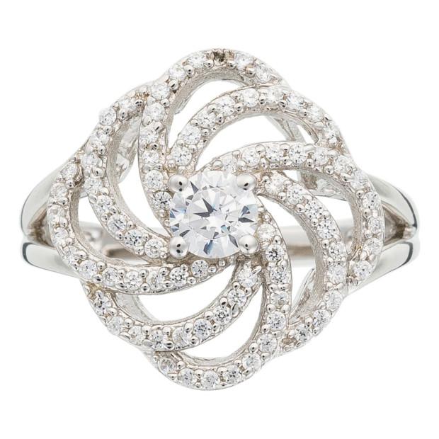 Orphelia Orphelia® Women's Sterling Silver Ring - Silver ZR-3892