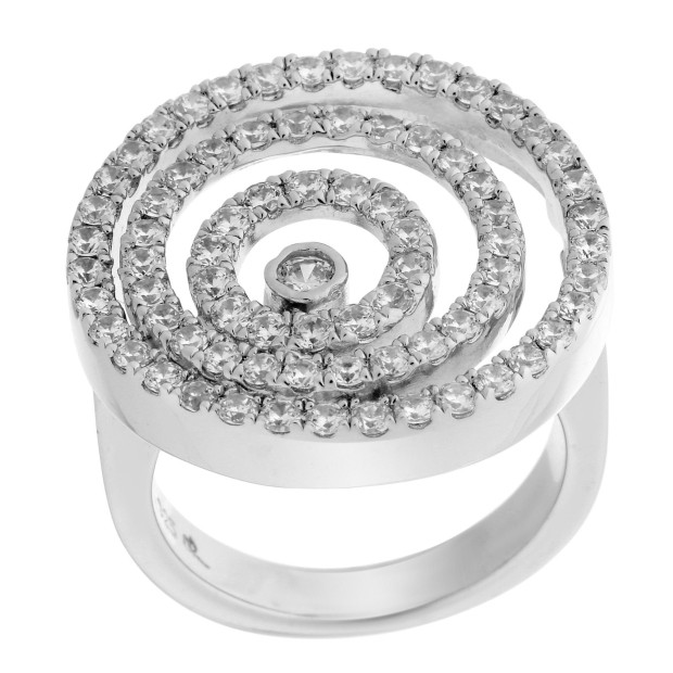 orphelia Orphelia® Women's Sterling Silver Ring - Silver ZR-3521