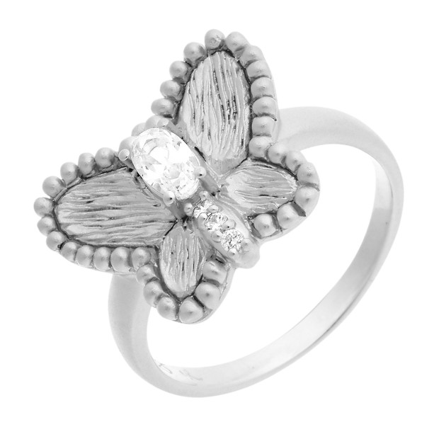Orphelia Orphelia® Women's Sterling Silver Ring - Silver ZR-3926