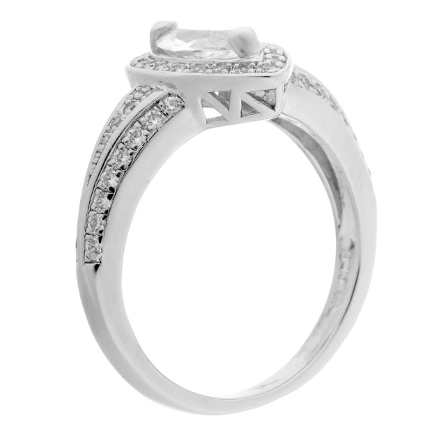 Orphelia Orphelia® Women's Sterling Silver Ring - Silver ZR-3525