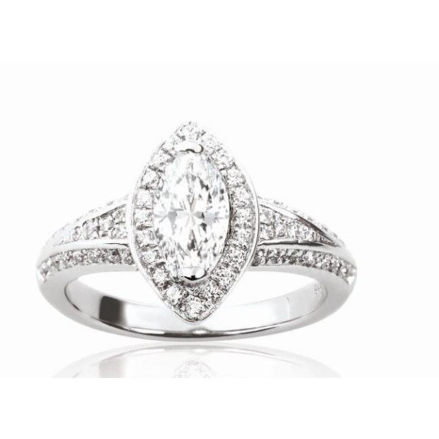 Orphelia Orphelia® Women's Sterling Silver Ring - Silver ZR-3525