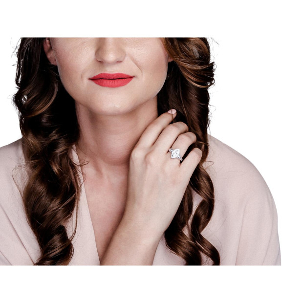 Orphelia Orphelia® Women's Sterling Silver Ring - Silver ZR-3525