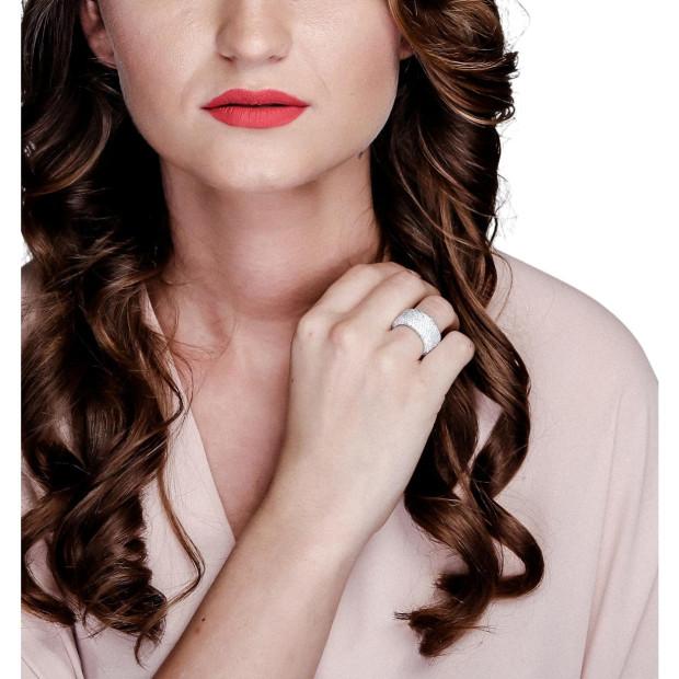 Orphelia Orphelia® Women's Sterling Silver Ring - Silver ZR-3518