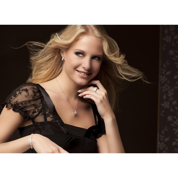 Orphelia Orphelia® Women's Sterling Silver Ring - Silver ZR-3518