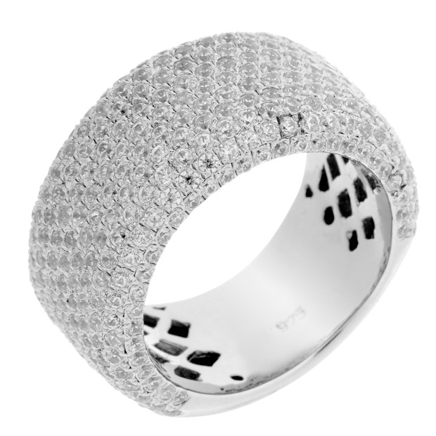 orphelia Orphelia® Women's Sterling Silver Ring - Silver ZR-3518