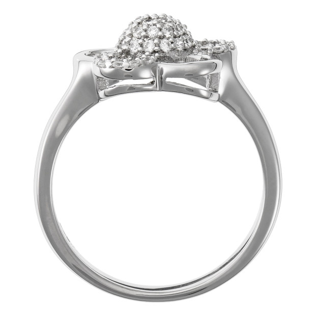 Orphelia Orphelia® Women's Sterling Silver Ring - Silver ZR-3827