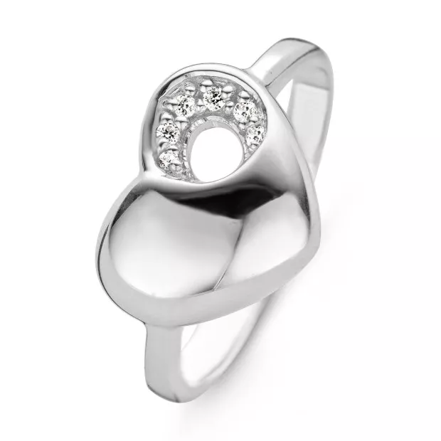 Orphelia Orphelia® Women's Sterling Silver Ring - Silver ZR-3753