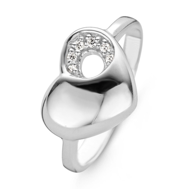 orphelia Orphelia® Women's Sterling Silver Ring - Silver ZR-3753