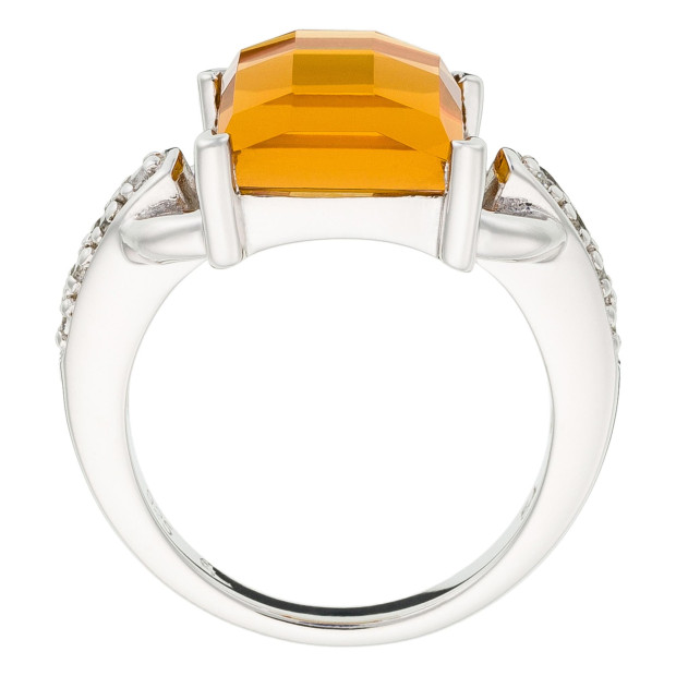 Orphelia Orphelia® Women's Sterling Silver Ring - Silver ZR-3717