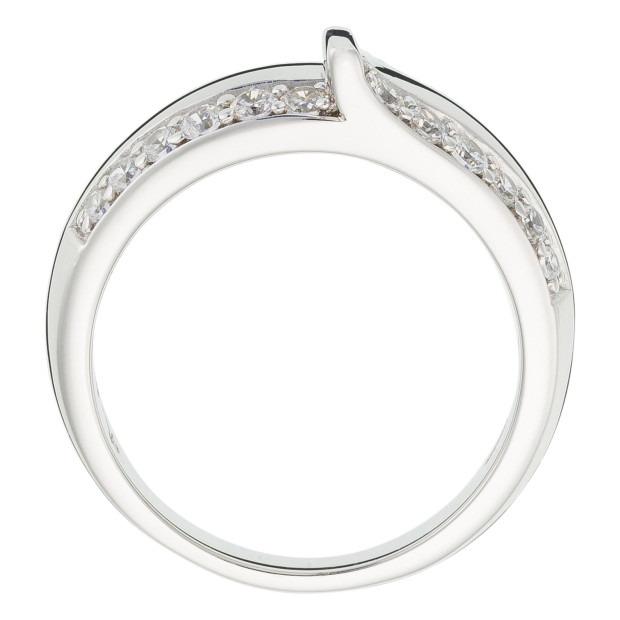 Orphelia Orphelia® Women's Sterling Silver Ring - Silver ZR-3668