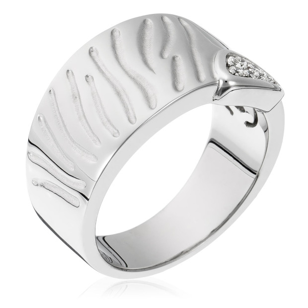 Orphelia Orphelia® Women's Sterling Silver Ring - Silver ZR-3822