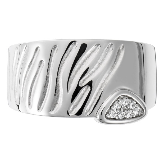 Orphelia Orphelia® Women's Sterling Silver Ring - Silver ZR-3822
