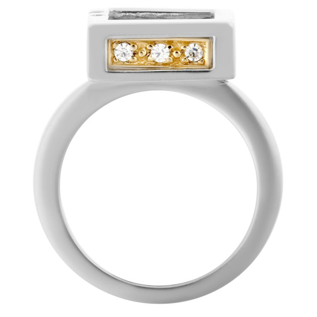 Orphelia Orphelia® Women's Sterling Silver Ring - Silver ZR-3366