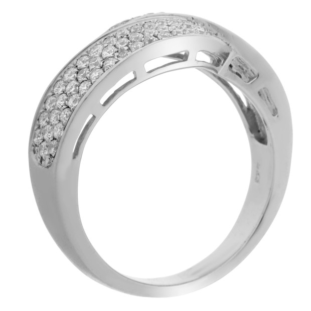 Orphelia Orphelia® Women's Sterling Silver Ring - Silver ZR-3513