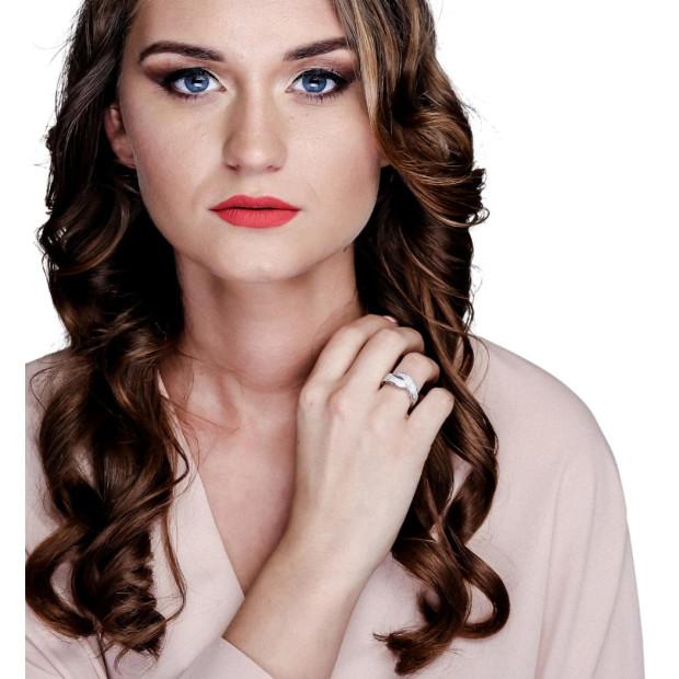 Orphelia Orphelia® Women's Sterling Silver Ring - Silver ZR-3513