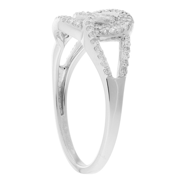 Orphelia Orphelia® Women's Sterling Silver Ring - Silver ZR-3879