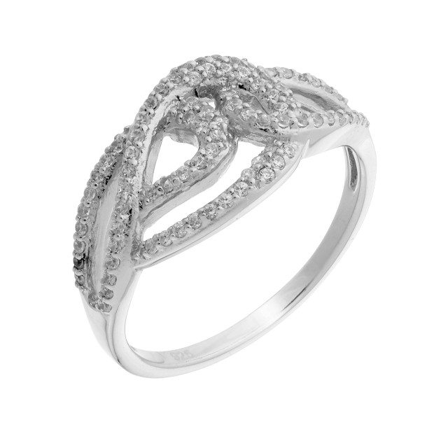 orphelia Orphelia® Women's Sterling Silver Ring - Silver ZR-3879