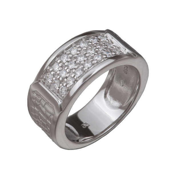 orphelia Orphelia® Women's Sterling Silver Ring - Silver ZR-3648