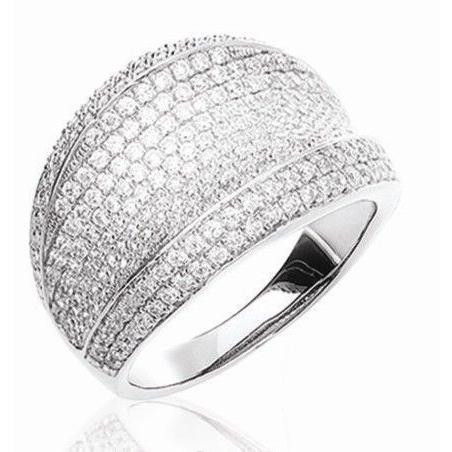 Orphelia Orphelia® Women's Sterling Silver Ring - Silver ZR-3517