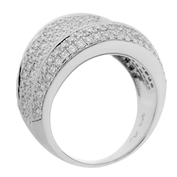 Orphelia Orphelia® Women's Sterling Silver Ring - Silver ZR-3517