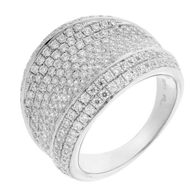 orphelia Orphelia® Women's Sterling Silver Ring - Silver ZR-3517