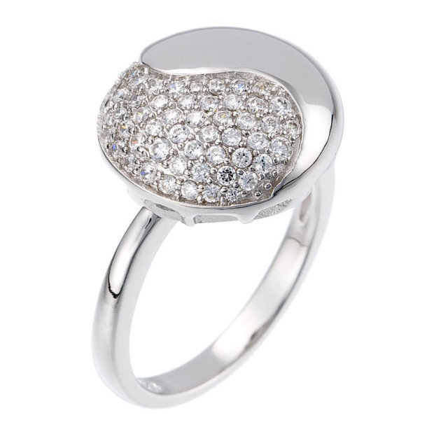 orphelia Orphelia® Women's Sterling Silver Ring - Silver ZR-3697