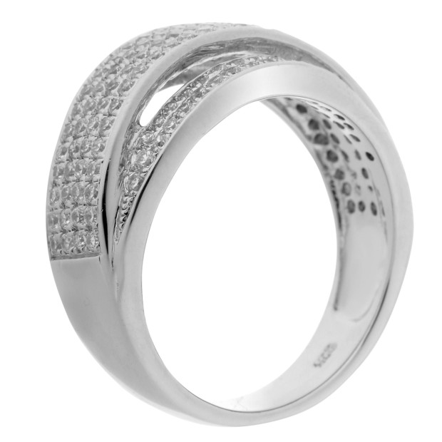 Orphelia Orphelia® Women's Sterling Silver Ring - Silver ZR-3520