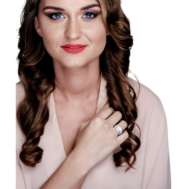 Orphelia Orphelia® Women's Sterling Silver Ring - Silver ZR-3520