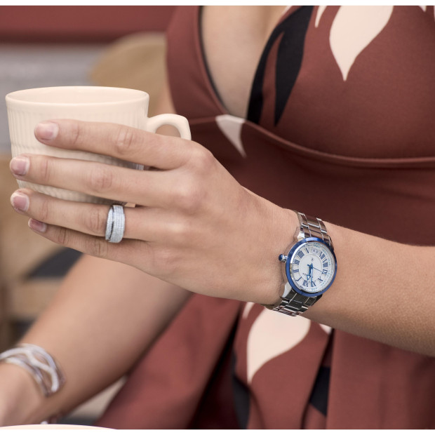 Orphelia Orphelia® Women's Sterling Silver Ring - Silver ZR-3520