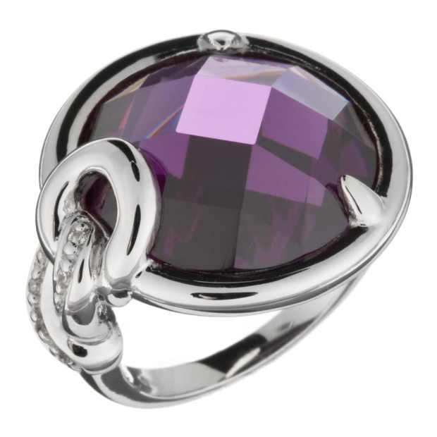 Orphelia Orphelia® Women's Sterling Silver Ring - Silver ZR-3650