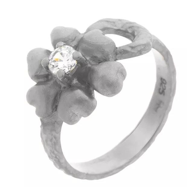 Orphelia Orphelia® Women's Sterling Silver Ring - Silver ZR-3929
