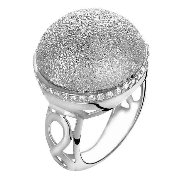orphelia Orphelia® Women's Sterling Silver Ring - Silver ZR-3883