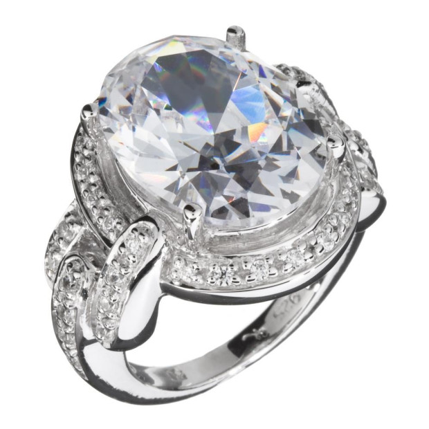 orphelia Orphelia® Women's Sterling Silver Ring - Silver ZR-3644