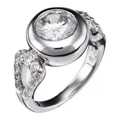 Orphelia Orphelia® Women's Sterling Silver Ring - Silver ZR-3574