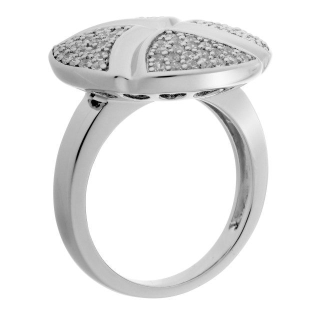 Orphelia Orphelia® Women's Sterling Silver Ring - Silver ZR-6043