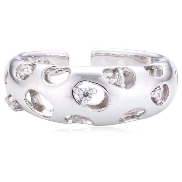 Orphelia Orphelia® Women's Sterling Silver Ring - Silver ZR-3570